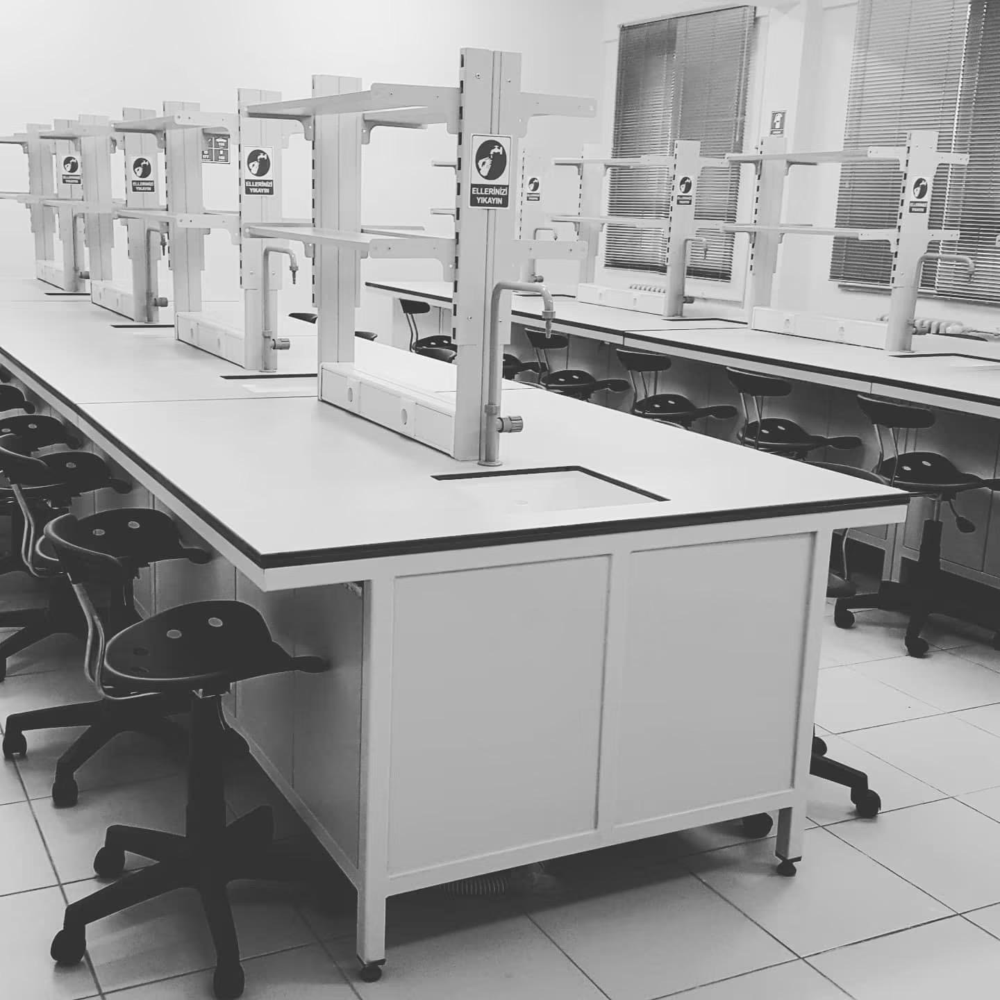 TNCLAB Modüler Laboratuvar Tasarımı Tamamlanmış Proje